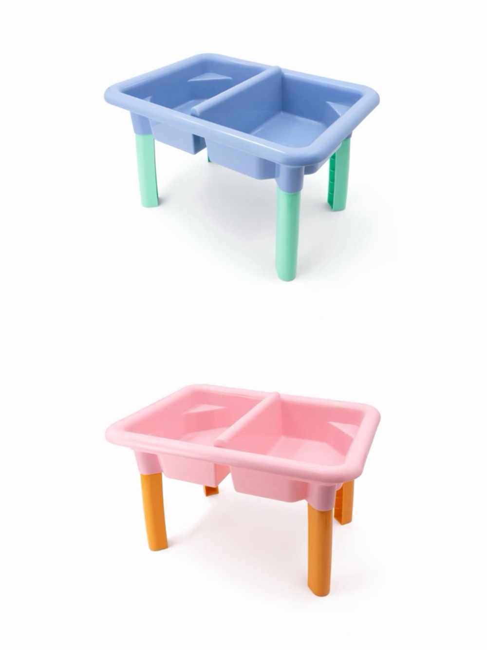 Target Bullseye Blue & Pink Water Sand Table Set of 2